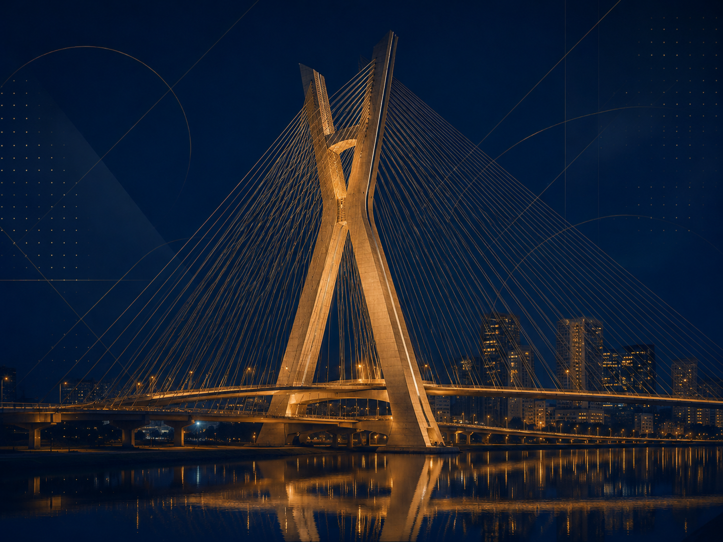 Ponte Estaiada em São Paulo